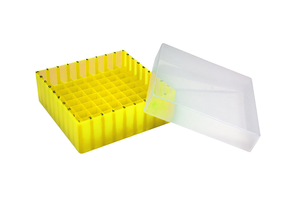Caixa crio, 81 tubos de 5ml, amarelo (5un)_image