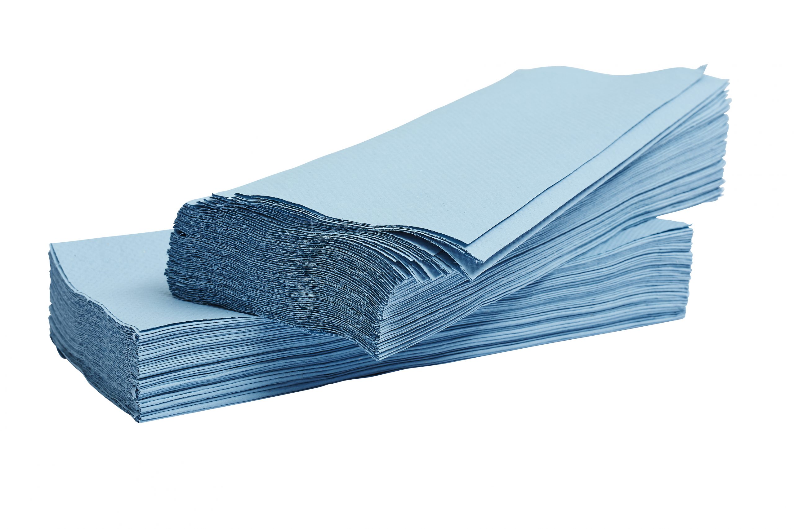 Emb 10x250un folhas papel azul, anti-particulas