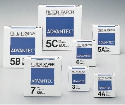 Papel filtro quantitativo Gr5B, 485x560mm, 100un