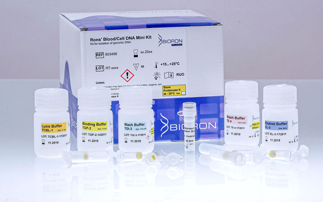 Ron s Tissue & Blood DNA Mini Kit, 50 rcts