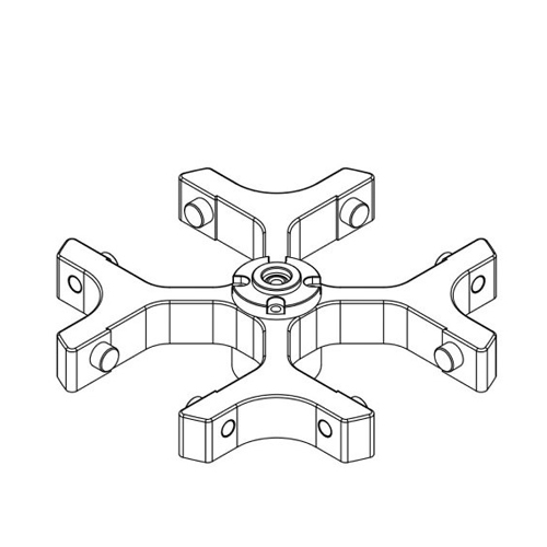 Rotor basculante para 4 Copos de 100 ml_image